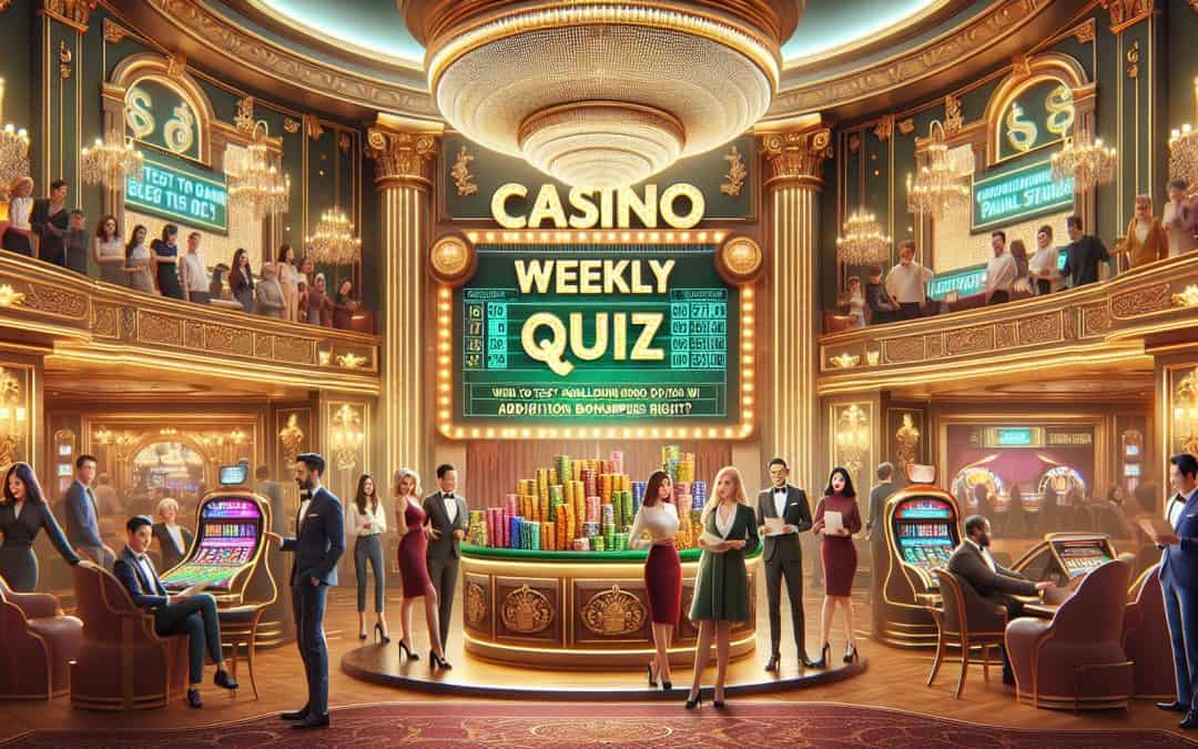 Kazina koja uključuju tjedni kviz za bonuse