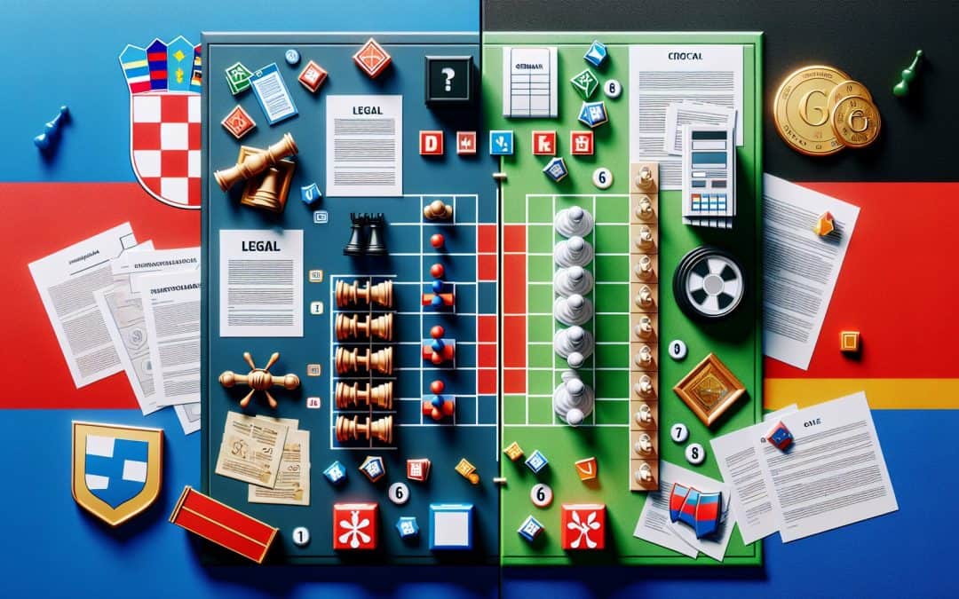 Zakonodavne razlike između igranja u Njemačkoj i Hrvatskoj