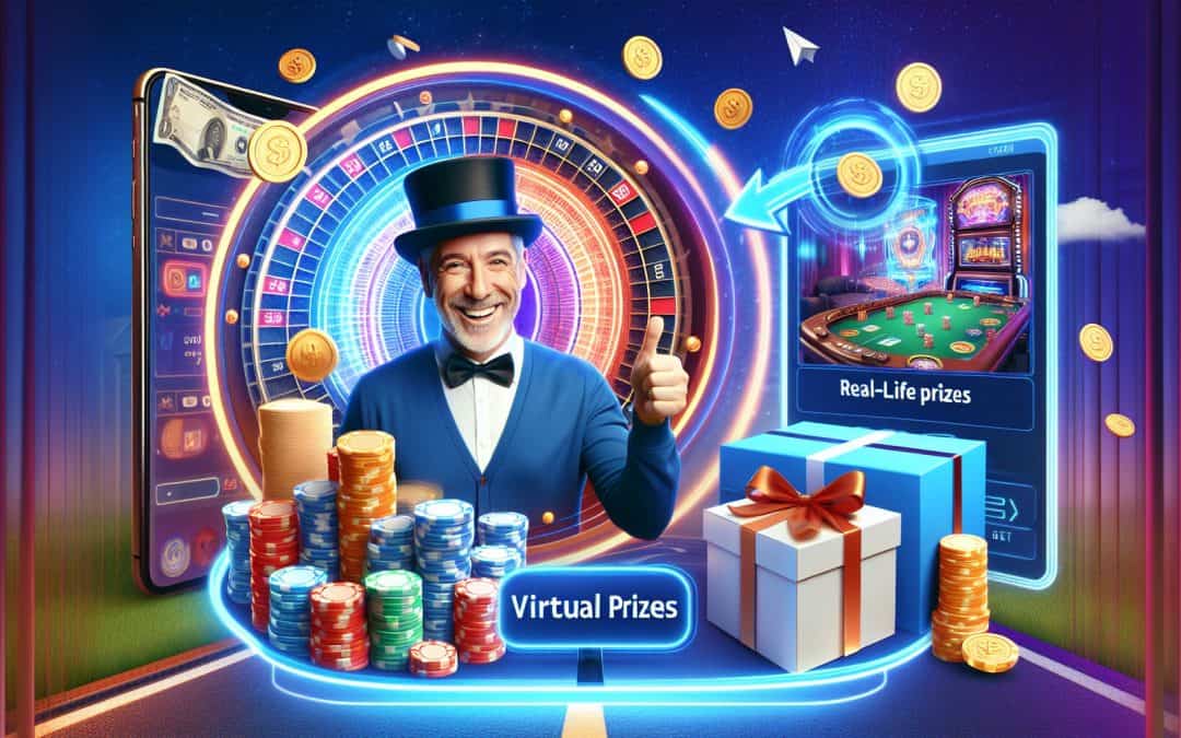 Casino igre koje kombiniraju fizičke nagrade i virtualne dobitke