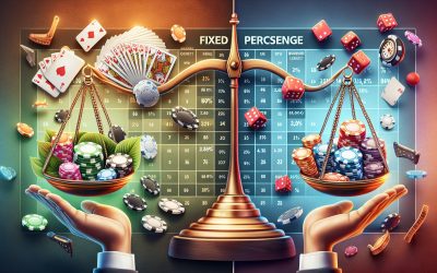 Razlika između fiksnih i postotnih casino bonusa