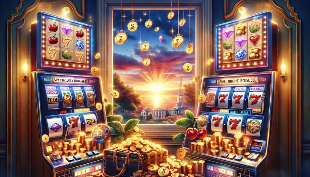 Slotovi s bonusima za igranje u određeno vrijeme dana