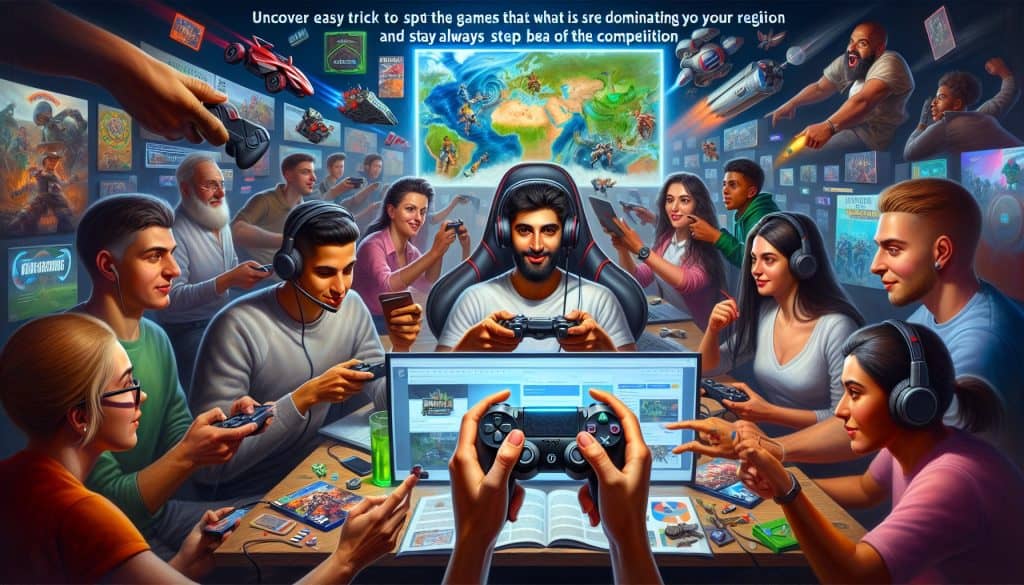 Kako prepoznati igre koje su najviše igrane u regiji Kako prepoznati igre koje su najviše igrane u regiji