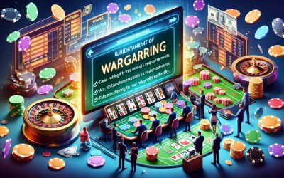 Što znači wagering i kako ga ispuniti