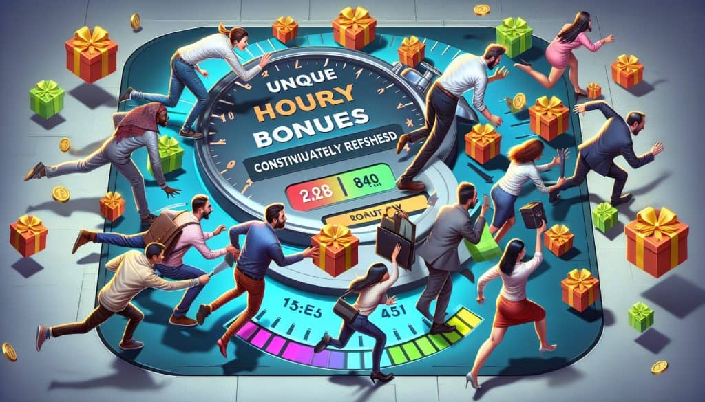 Bonusi koji se resetiraju svaki sat Bonusi koji se resetiraju svaki sat