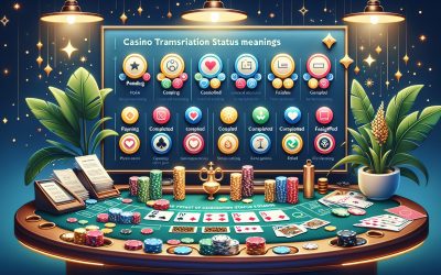 Što znače statusi transakcija u casinu