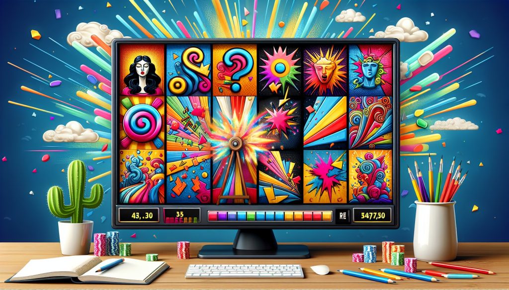 Slotovi koji se temelje na umjetničkim stilovima poput pop-arta