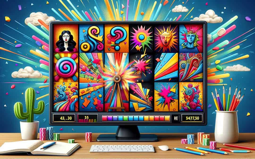 Slotovi koji se temelje na umjetničkim stilovima poput pop-arta