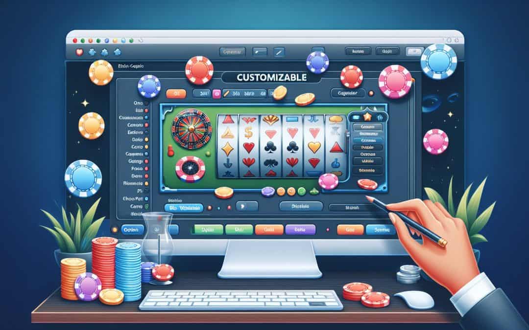 Casino softver koji omogućuje promjenu izgleda sučelja