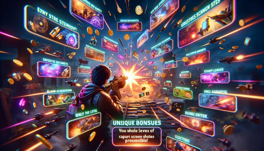 Bonusi koji se dodaju kada napraviš određeni broj screenshotova